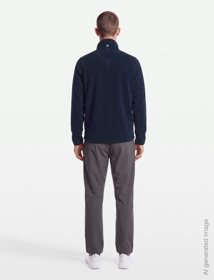 Musto - M EVO PT 200 FLEECE JKT - fleece & mellanlager - navy - 3