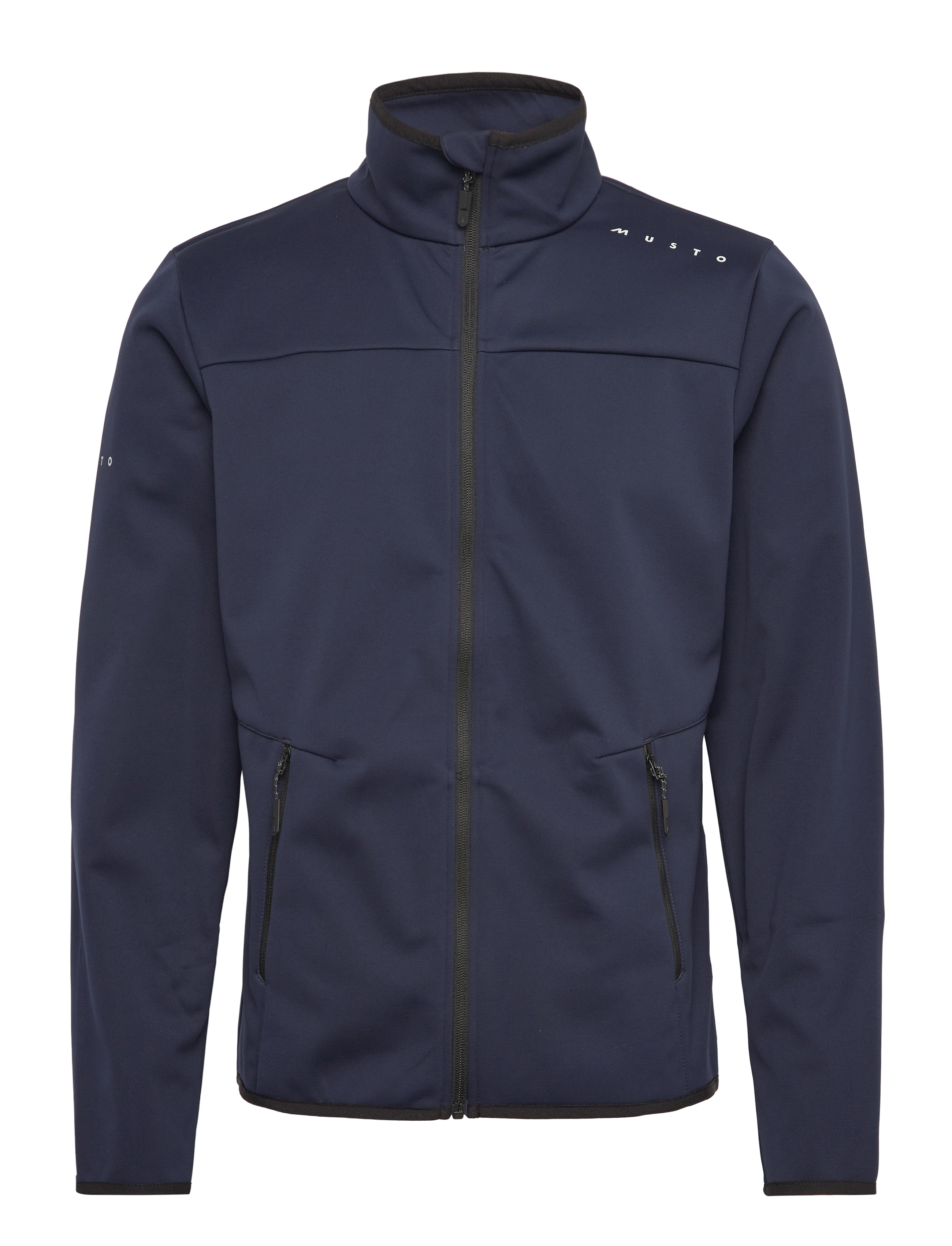 Musto M Evo Crew Softshell Jkt, XXL, Navy, Sport Jackets > Sport Outdoor Jackets, Herre