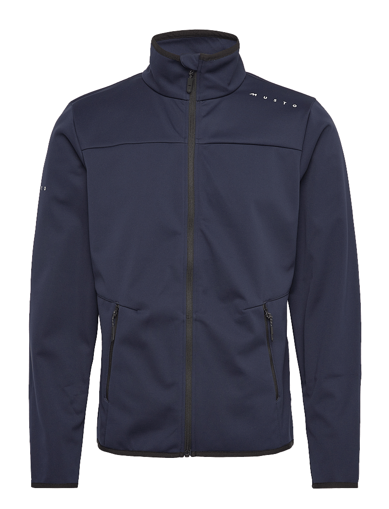 Musto - M EVO CREW SOFTSHELL JKT - outdoor jackets - navy - 0