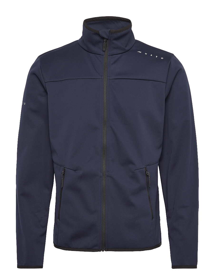 Musto - M EVO CREW SOFTSHELL JKT - outdoor jacken - navy - 0