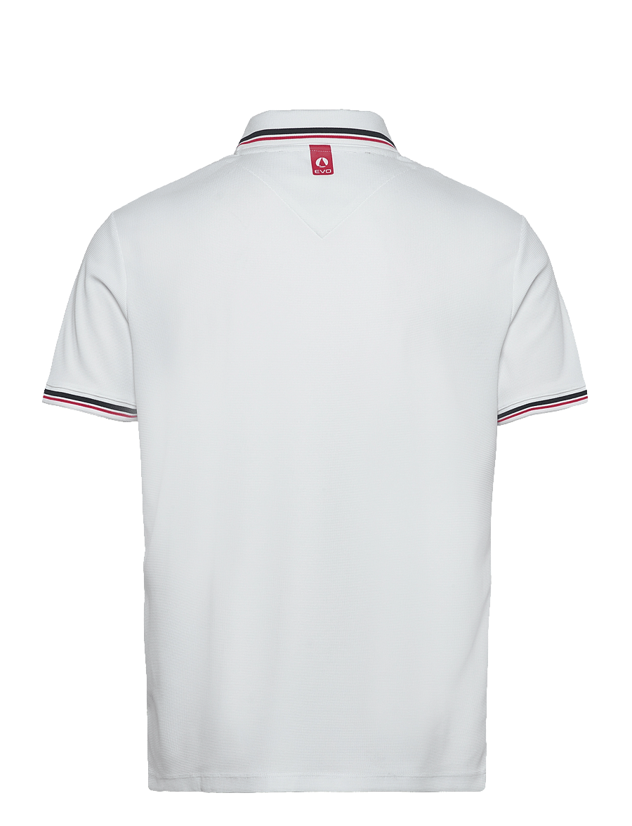 Musto - M EVO PRO LITE SS POLO 2.0 - toppar & t-shirts - white - 1