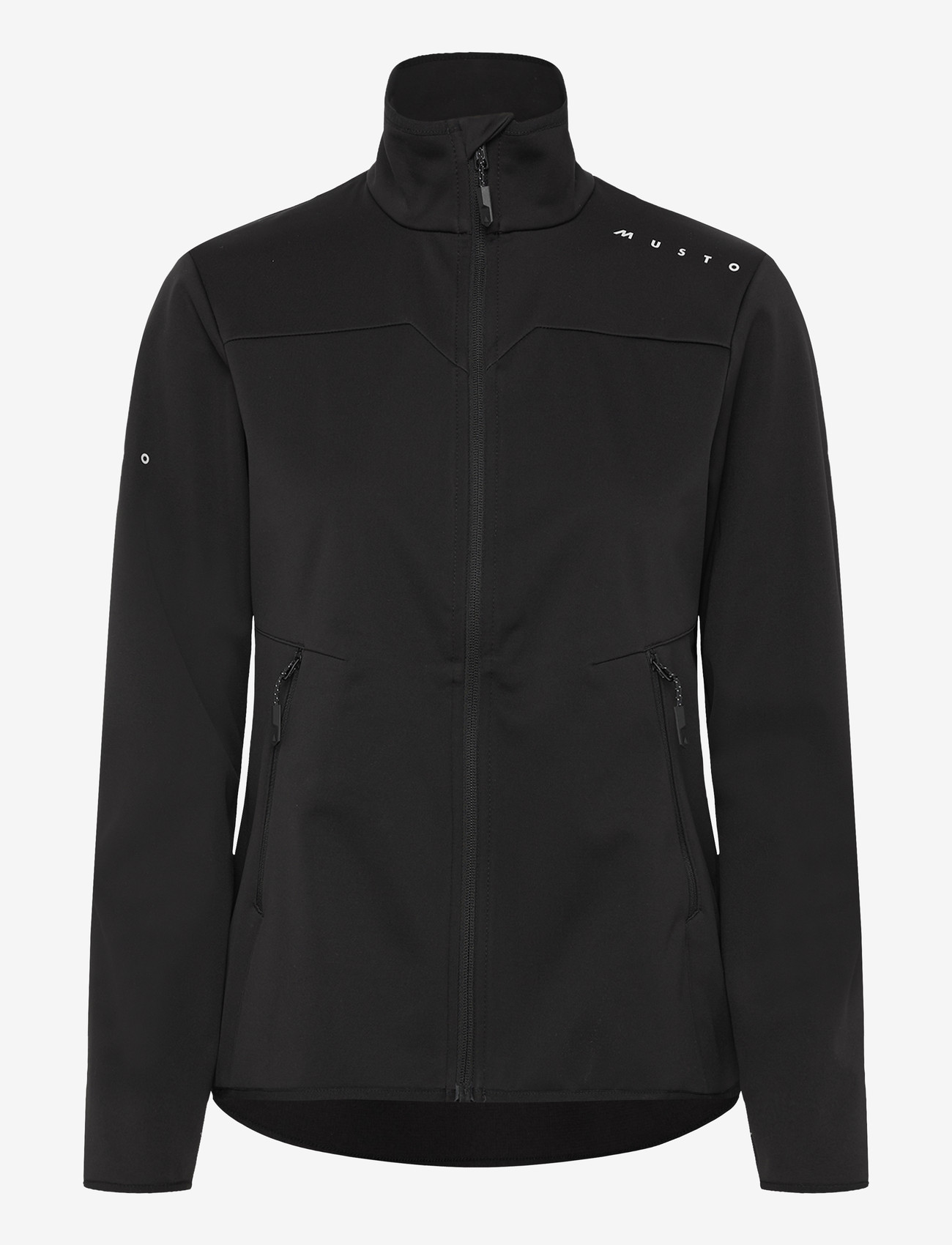 Musto - W EVO CREW SOFTSHELL JKT - outdoor & rain jackets - black - 0