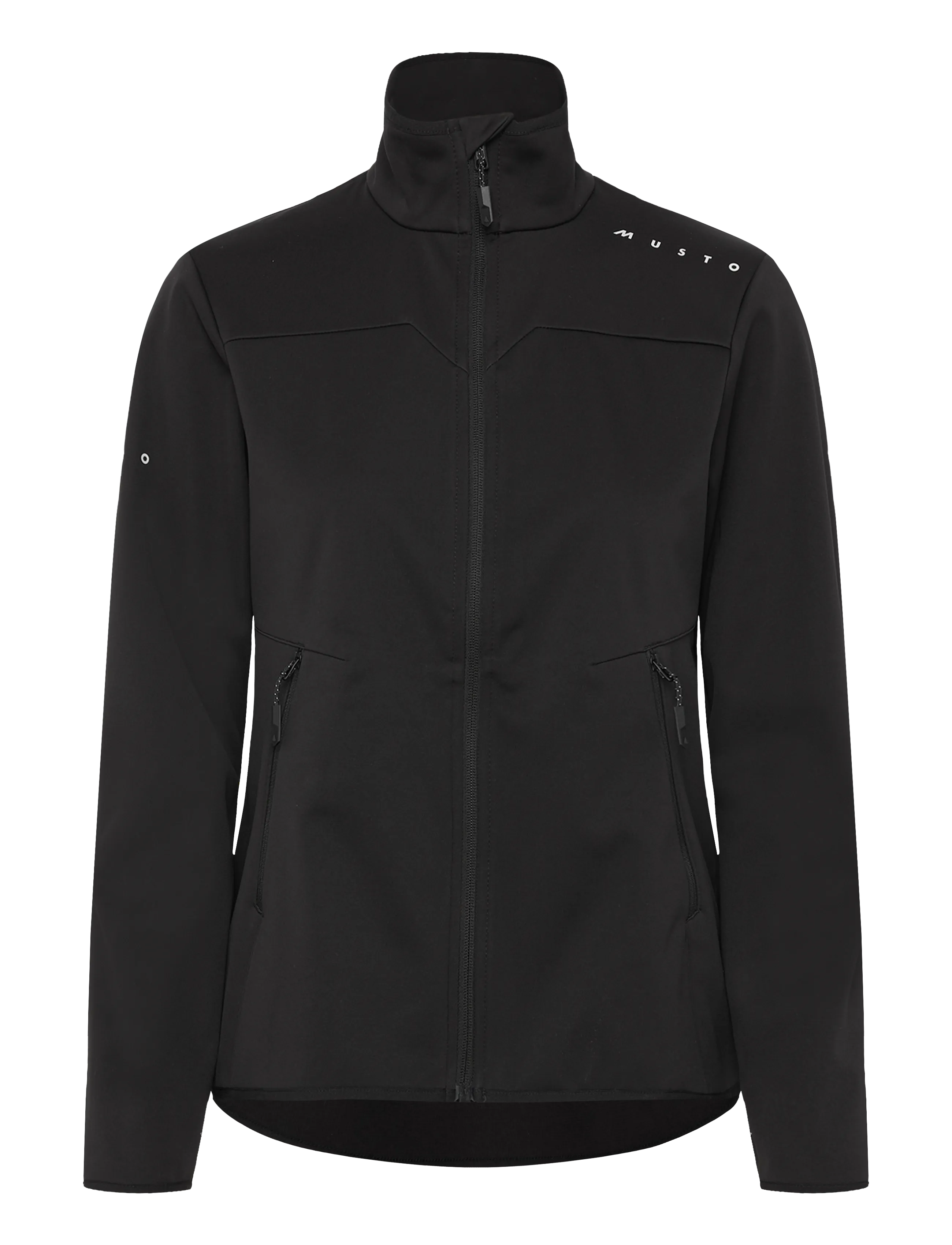 Musto W EVO CREW SOFTSHELL JKT - Musto - BLACK / black