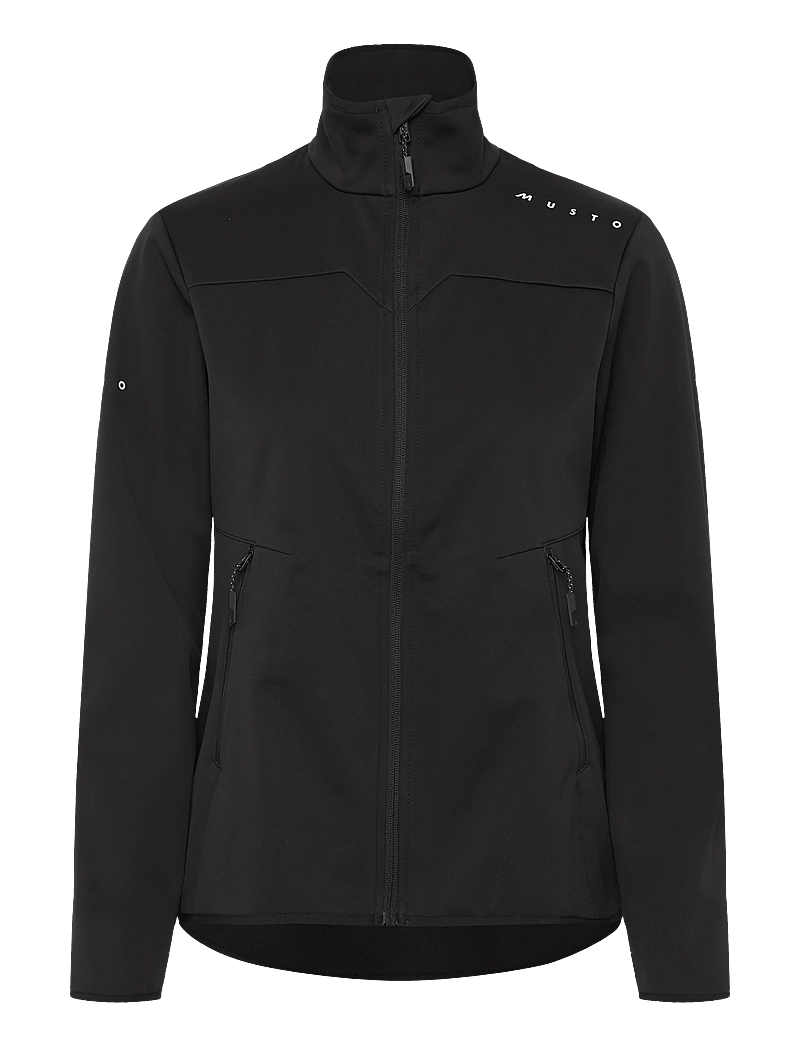 Musto - W EVO CREW SOFTSHELL JKT - friluftsjakker - black - 0