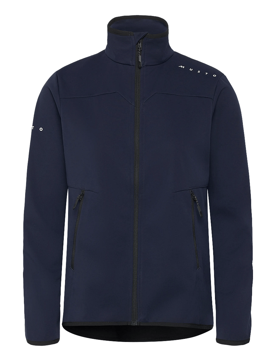 Musto - W EVO CREW SOFTSHELL JKT - vestes outdoor - navy - 0