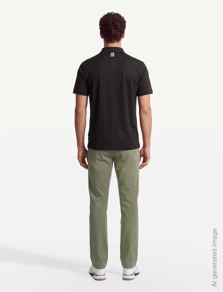 Musto - M EVO CREW PRO LITE POLO - alussärgid ja t-särgid - black - 4