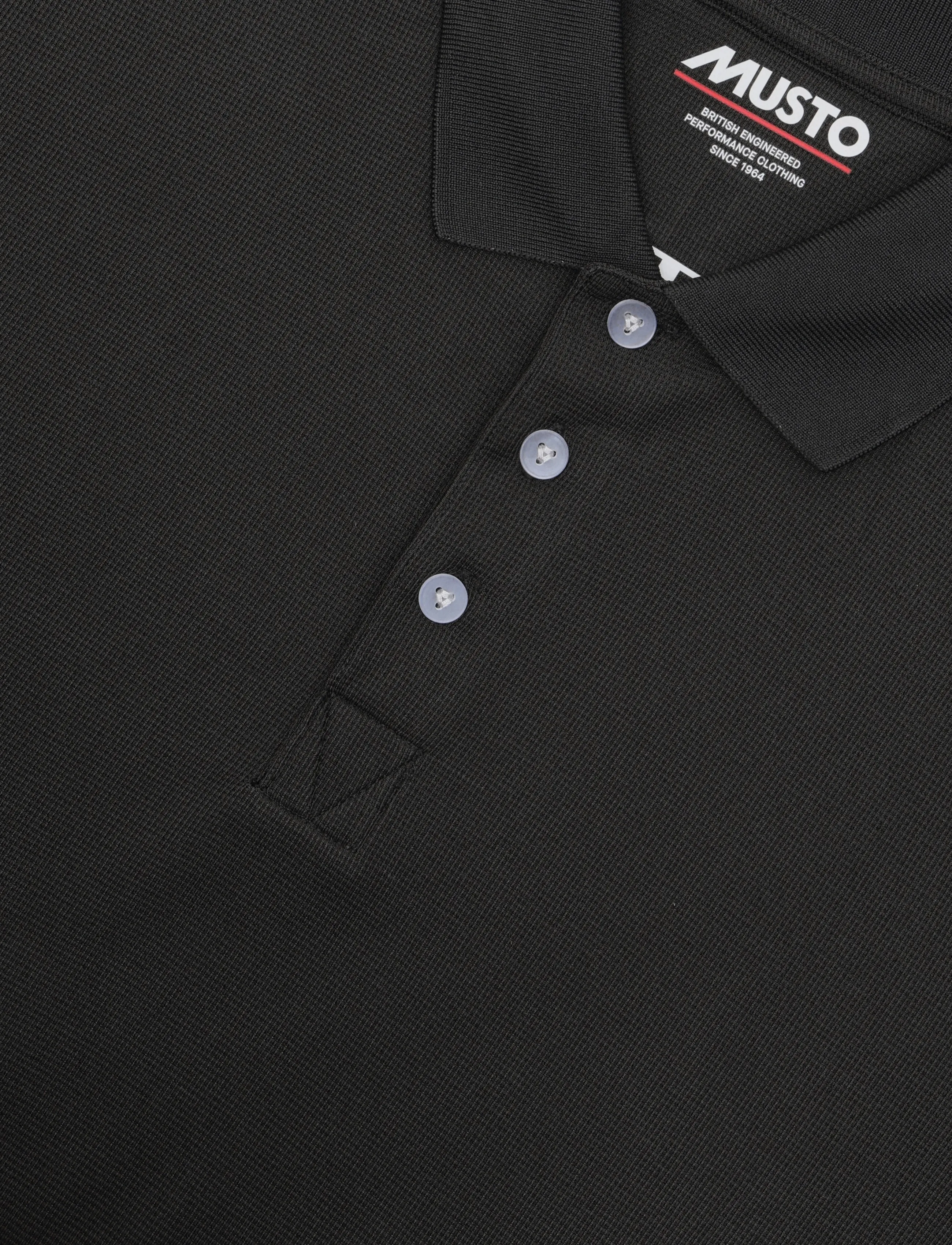 Musto - M EVO CREW PRO LITE POLO - toppe & t-shirts - black - 2