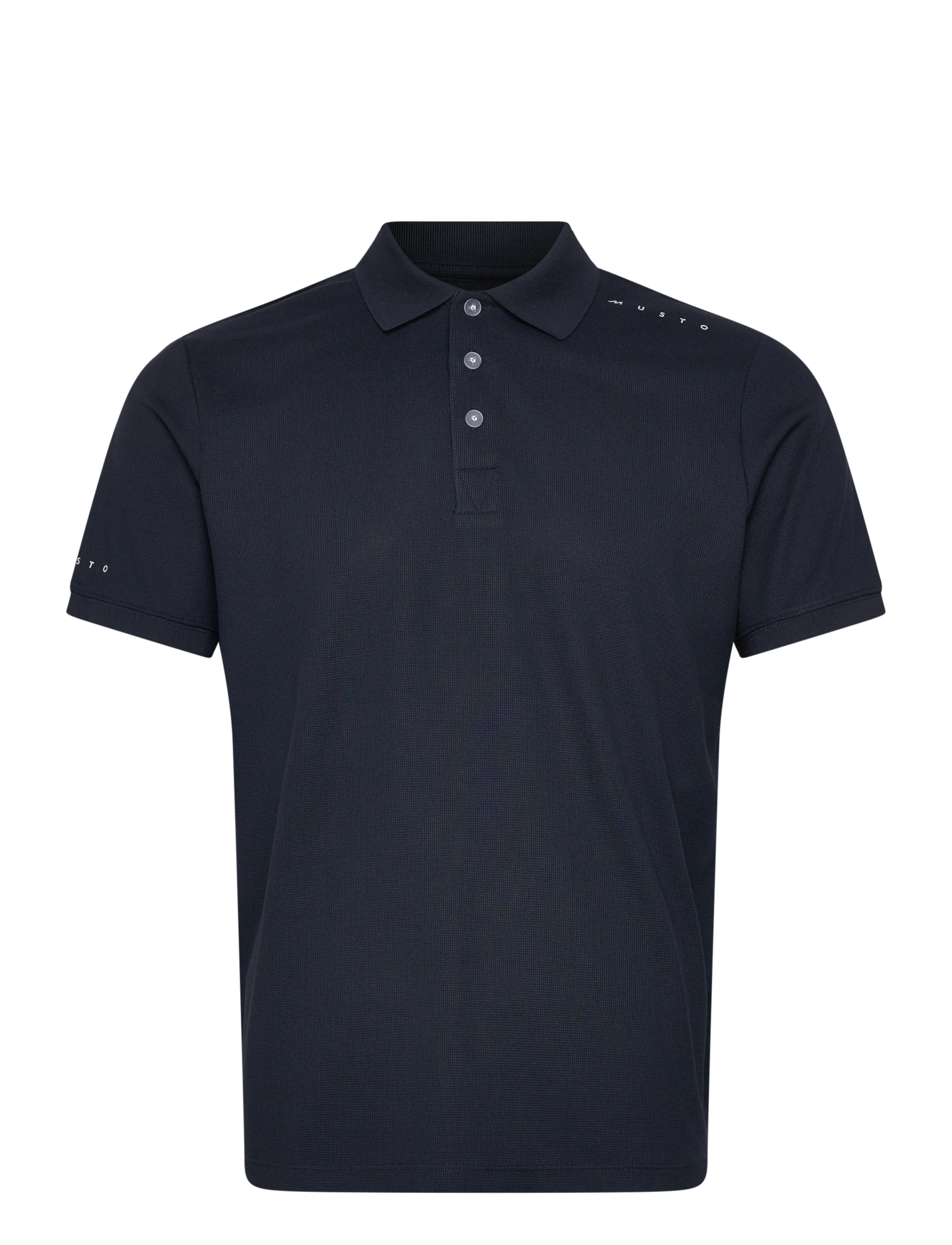 Musto M Evo Crew Pro Lite Polo, M, Sport Polos, Marineblau - Short-sleeved Männerswear