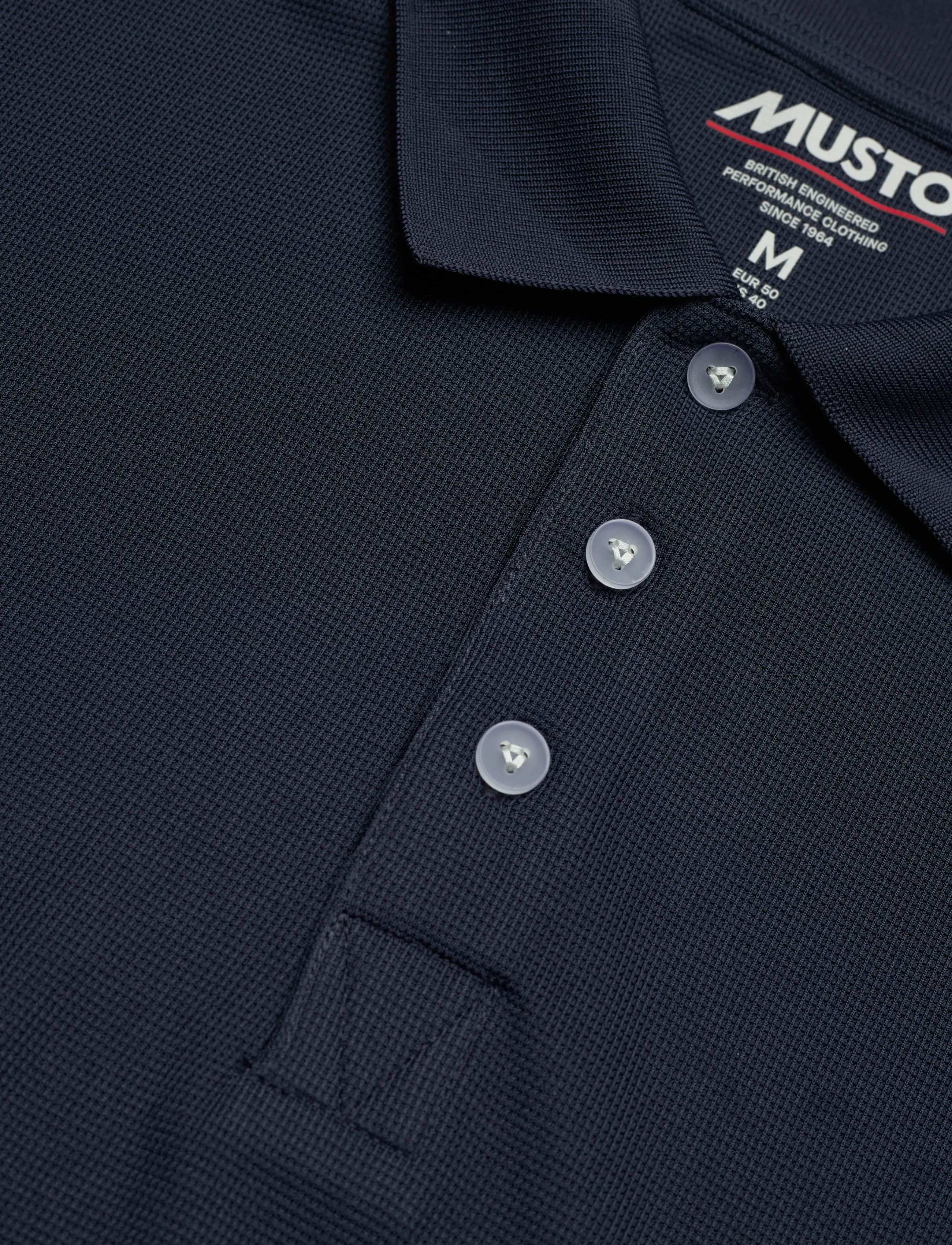 Musto - M EVO CREW PRO LITE POLO - polos - navy - 2