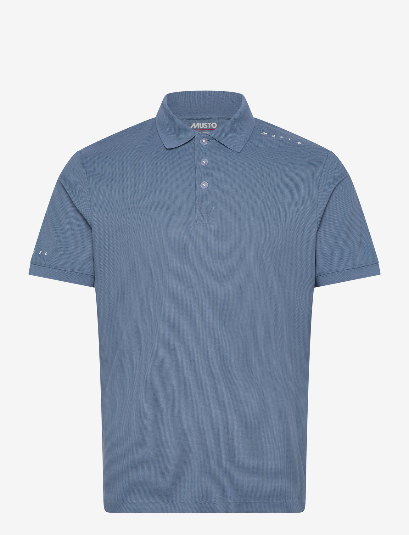 Musto - M EVO CREW PRO LITE POLO - toppar & t-shirts - storm cloud - 0