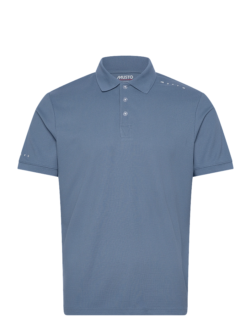 Musto - M EVO CREW PRO LITE POLO - toppar & t-shirts - storm cloud - 0