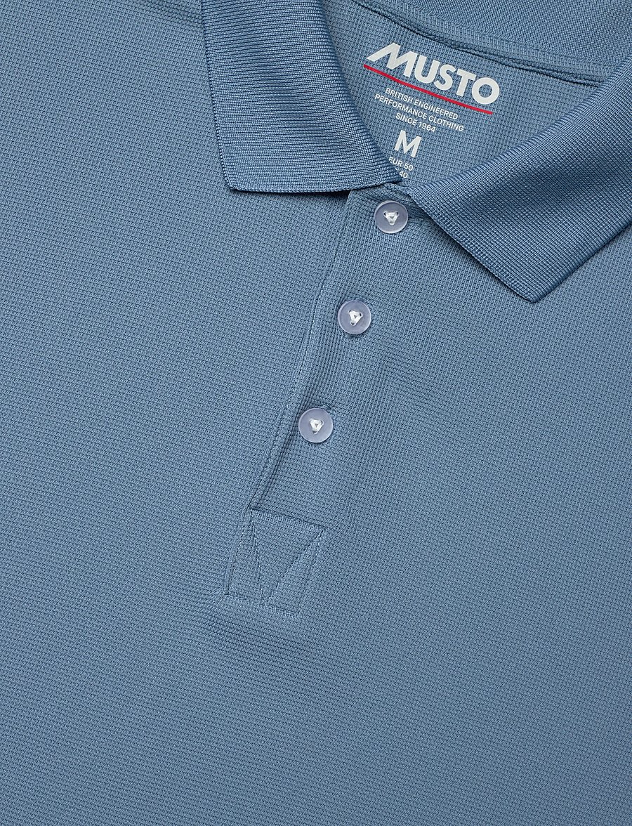 Musto - M EVO CREW PRO LITE POLO - alussärgid ja t-särgid - storm cloud - 2