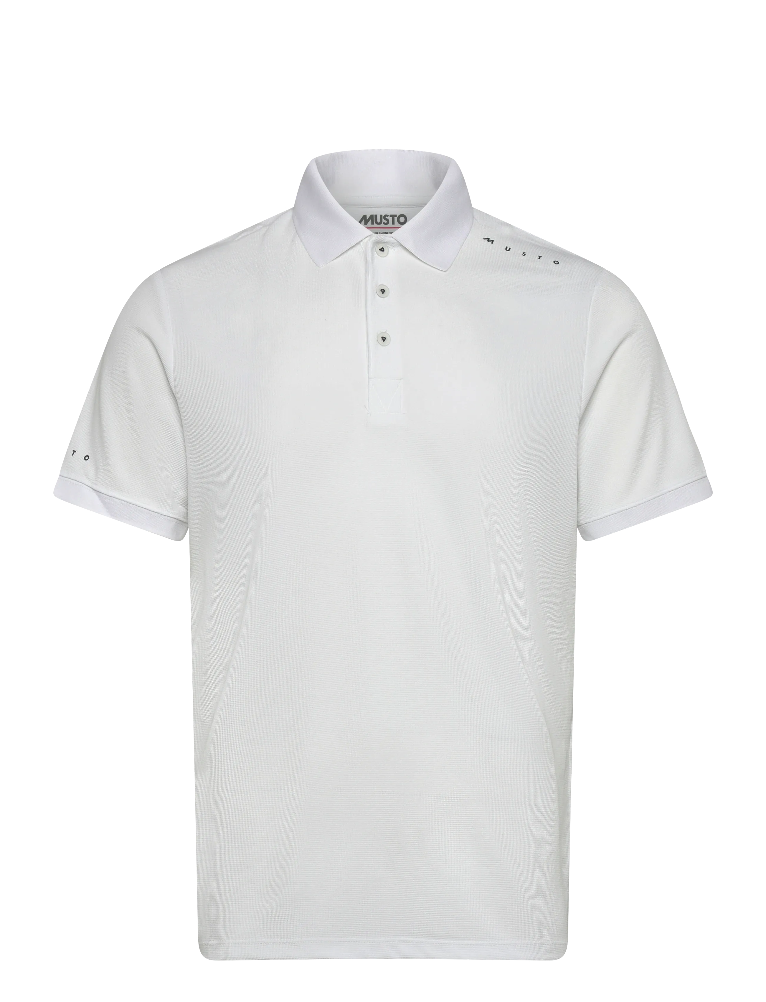 Musto M Evo Crew Pro Lite Polo, XXL, Sport Polos, Weiß - Short-sleeved Männerswear