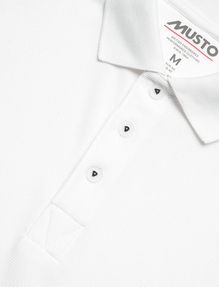 Musto - M EVO CREW PRO LITE POLO - piqueskjorter - white - 2
