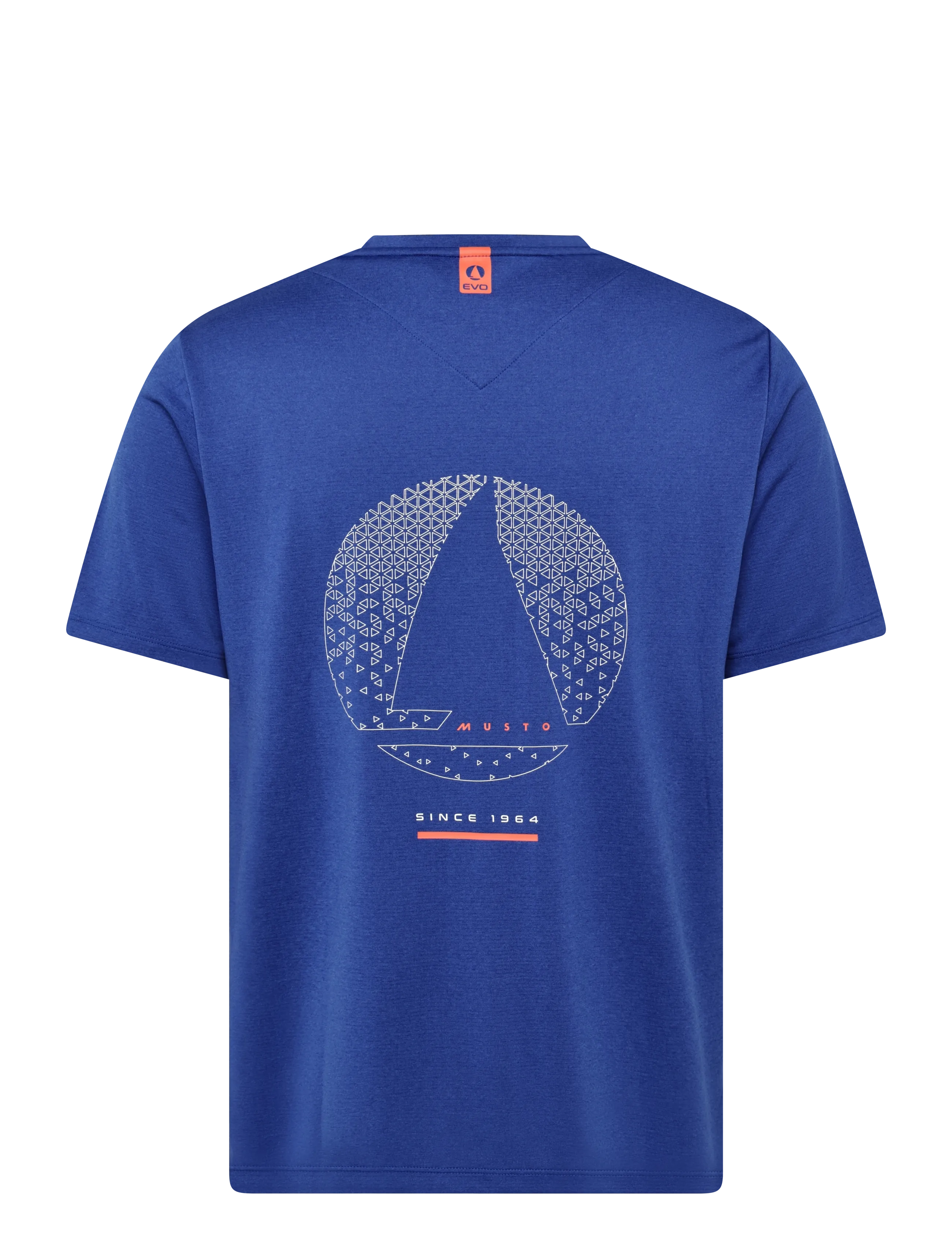 Musto - M EVO SUNBLOCK YACHT SS TEE - oberteile & t-shirts - mazarine bl - 1