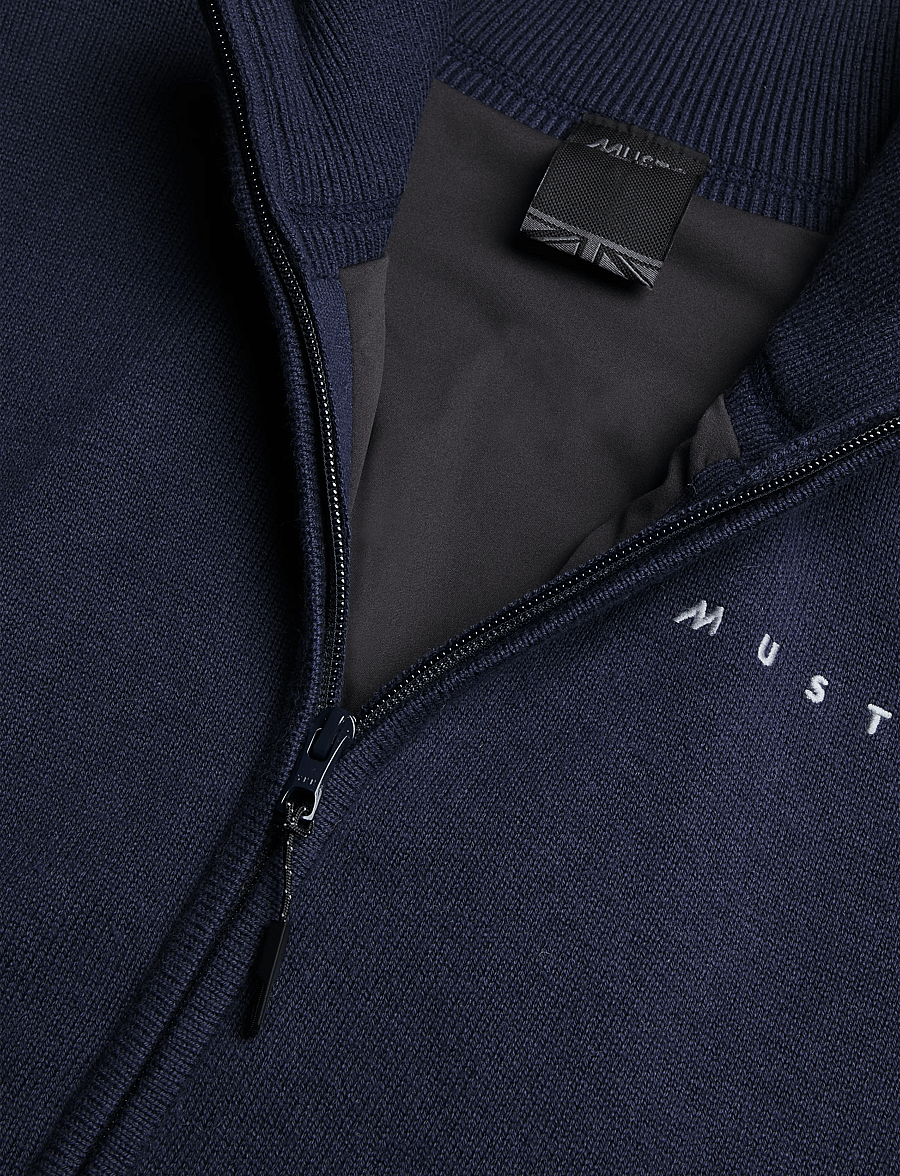 Musto - M EVO FZ WINDPROOF KNIT - navy - 2