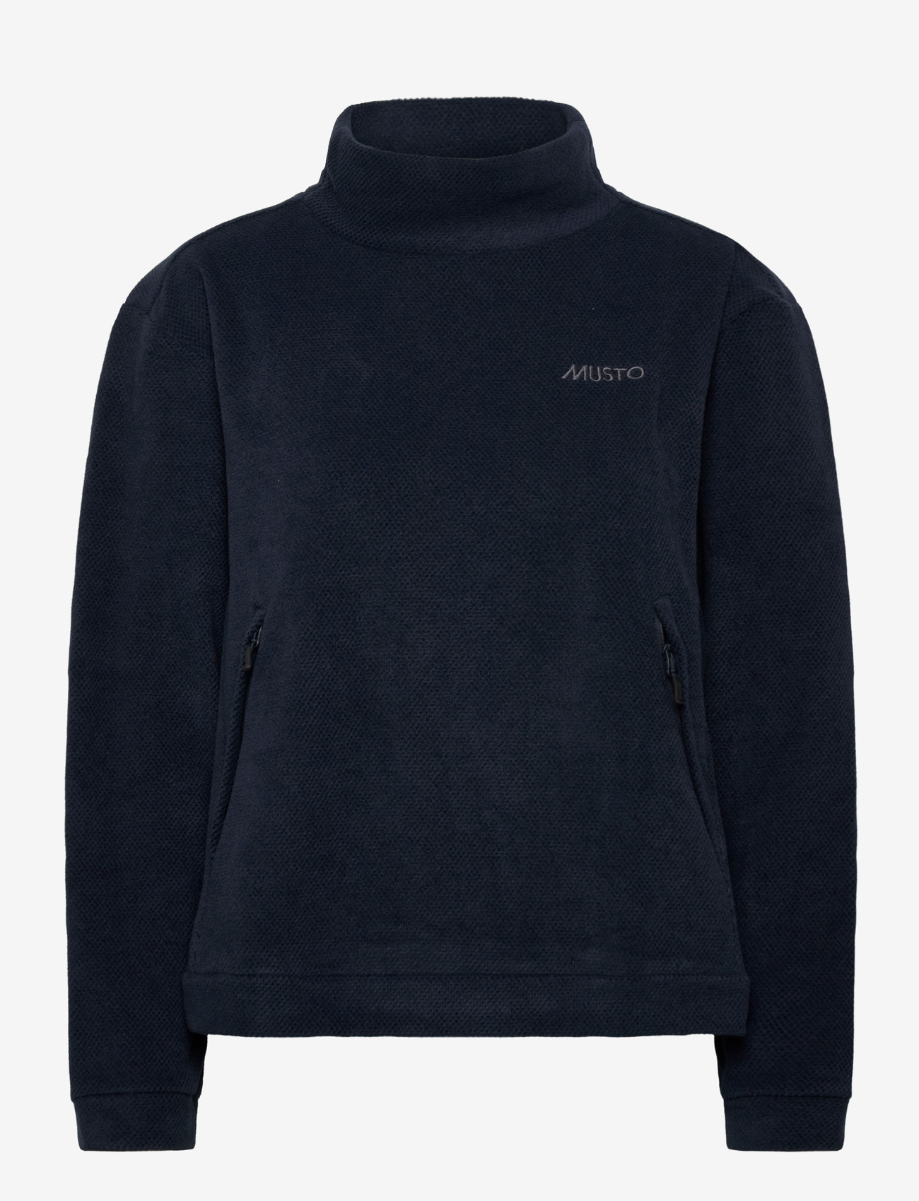 Musto - W CLASSIC FLEECE PULLOVER - tops - navy - 0
