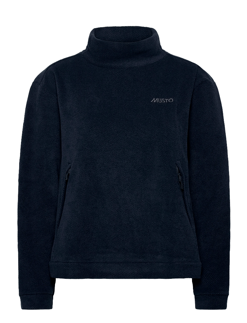 Musto - W CLASSIC FLEECE PULLOVER - oberteile - navy - 0