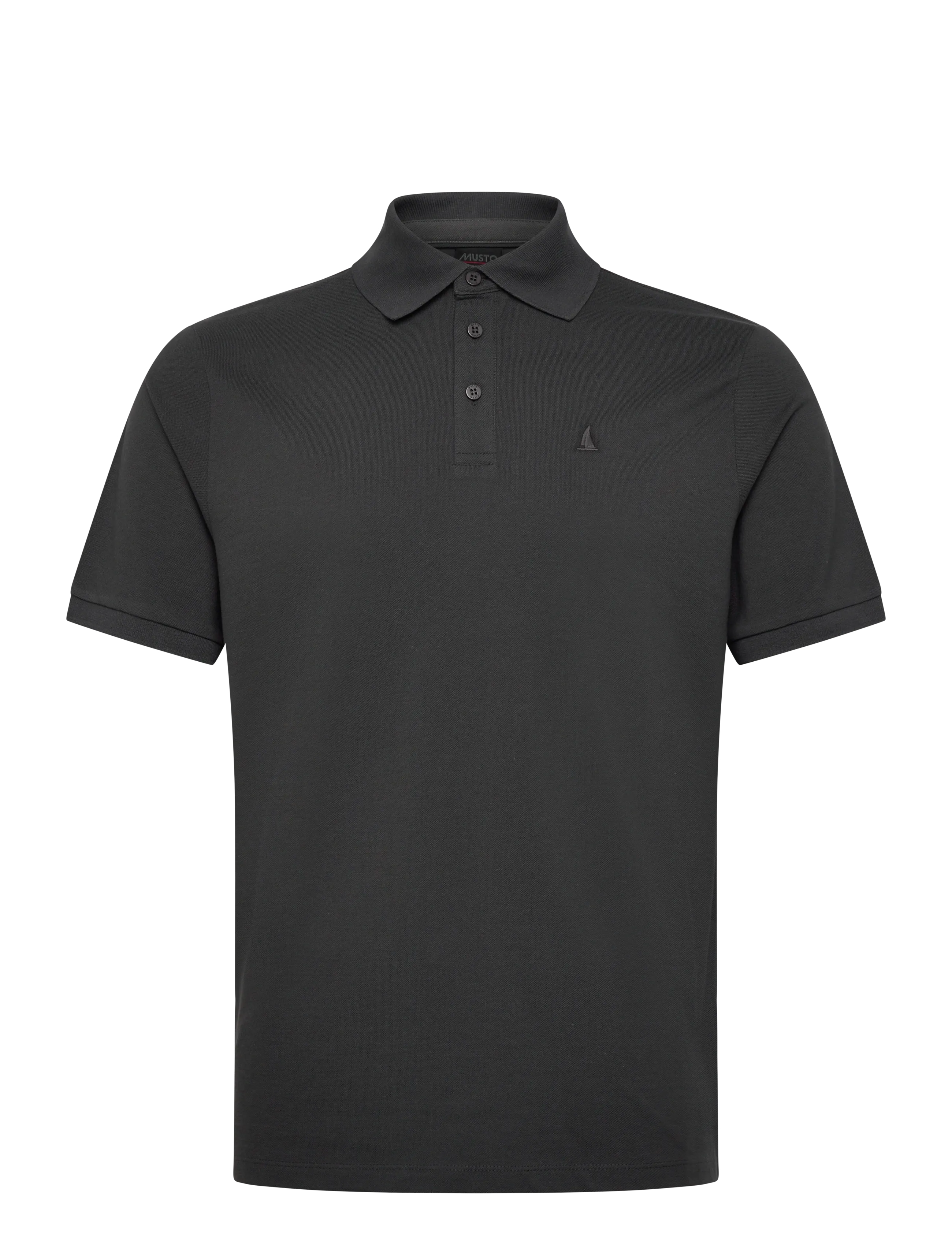MUSTO M Original Ss Polo Schwarz - S - Herren