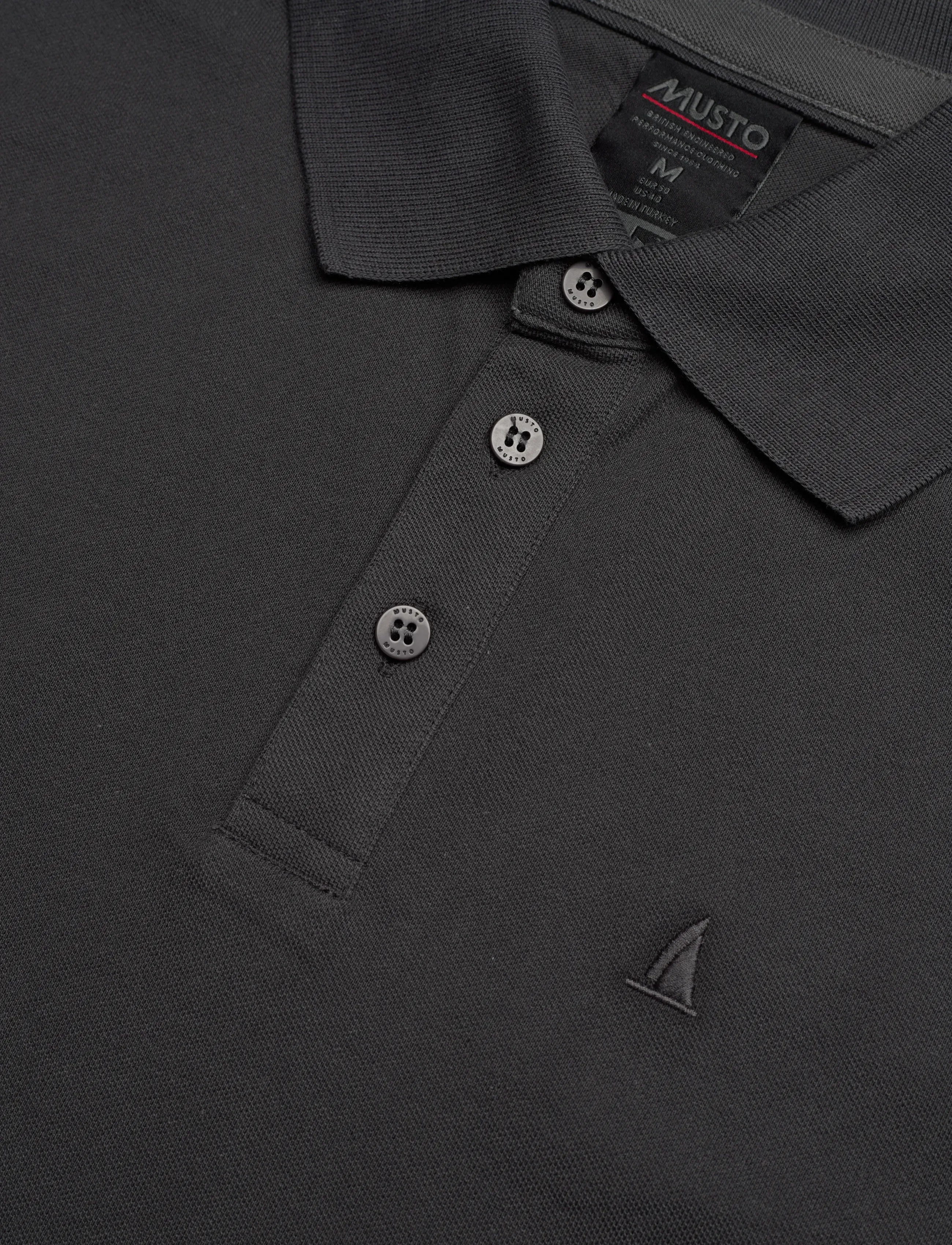 Musto - M ORIGINAL SS POLO - toppe & t-shirts - carbon - 2