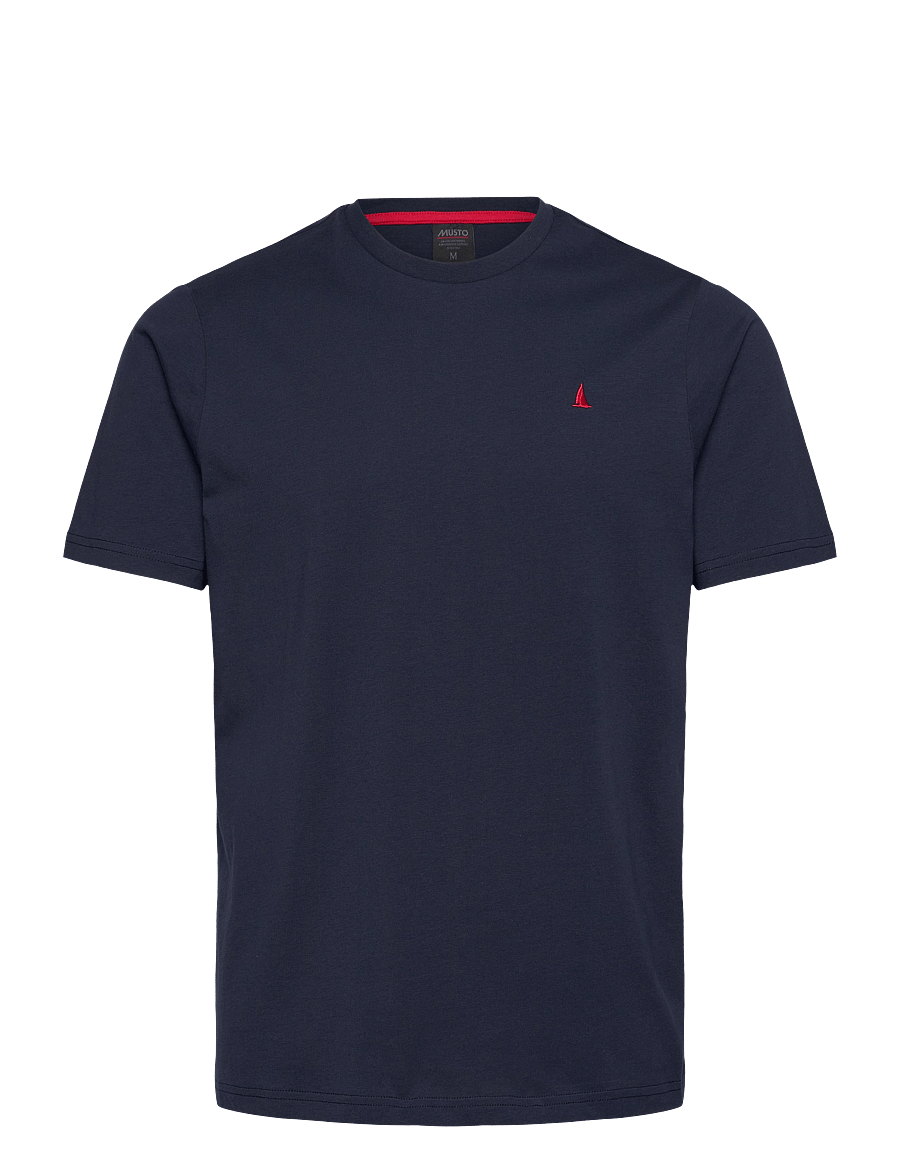 Musto - M ORIGINAL SS TEE - tops & t-shirts - navy - 0