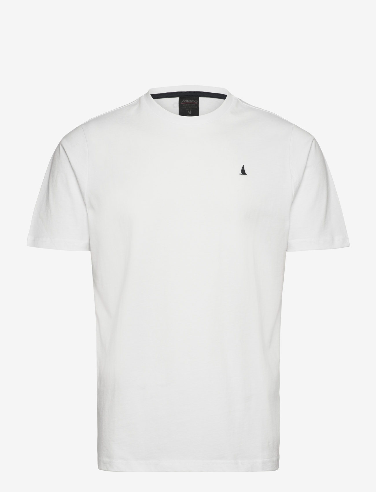Musto - M ORIGINAL SS TEE - alussärgid ja t-särgid - white - 0