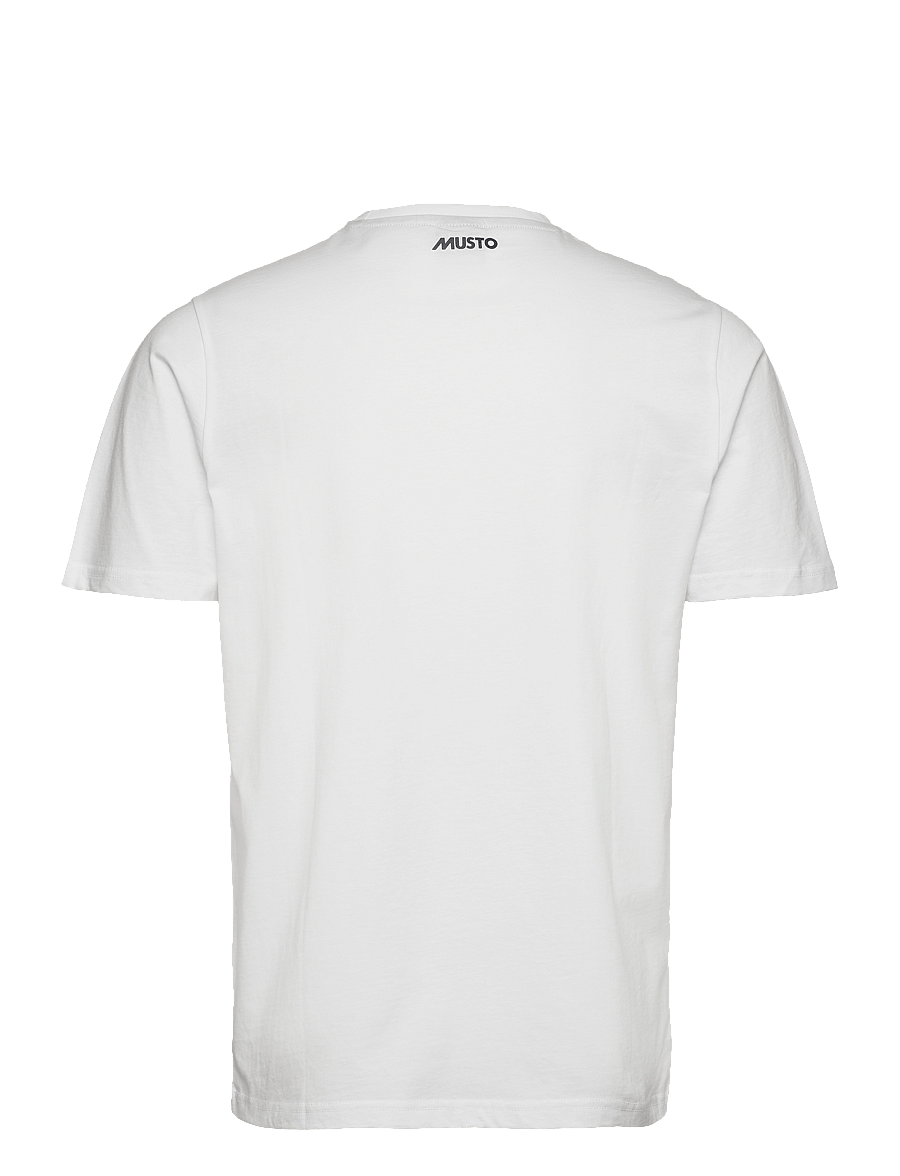 Musto - M ORIGINAL SS TEE - oberteile & t-shirts - white - 1