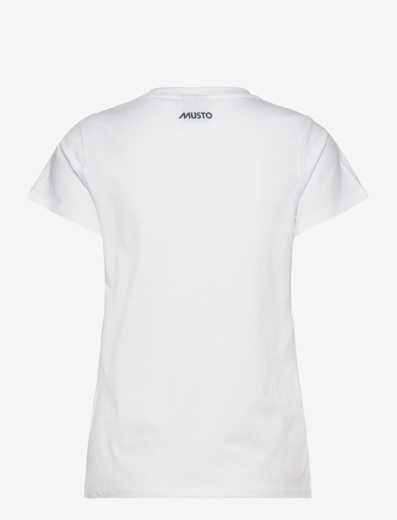 Musto - W ORIGINAL V NECK SS TEE - t-shirts - white - 1