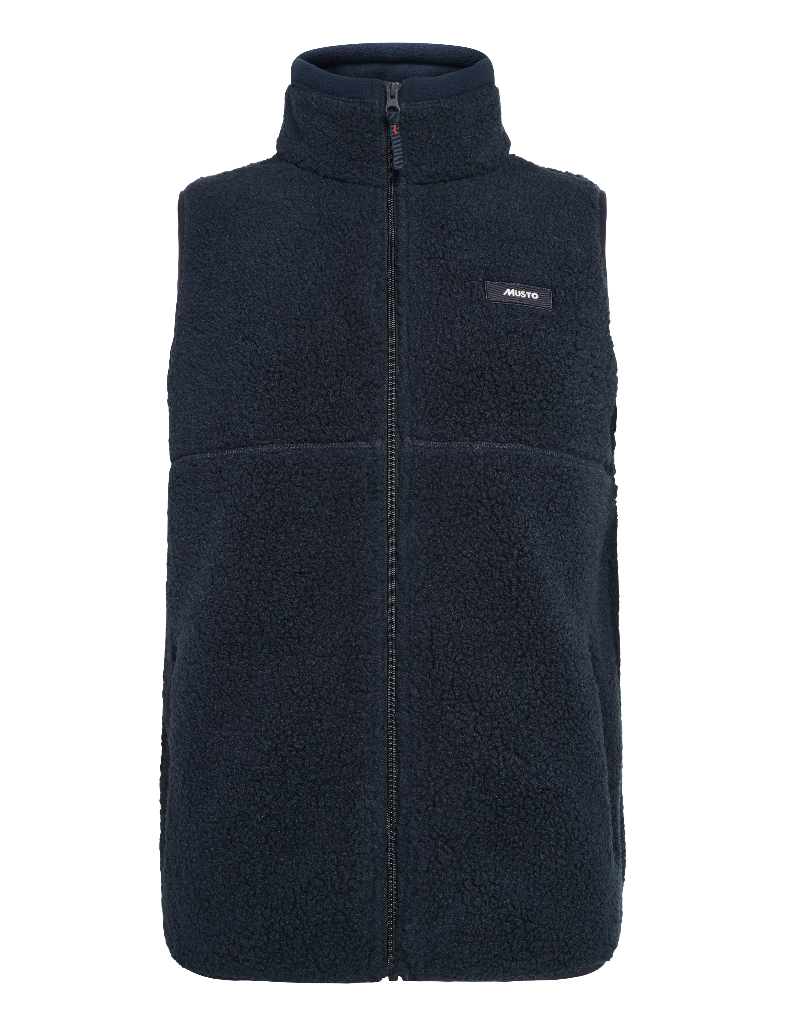 Musto M COVE DEEP PILE FLEECE VEST - Vests - NAVY / navy