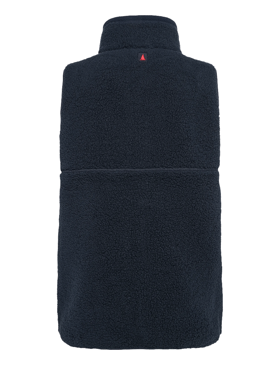 Musto - M COVE DEEP PILE FLEECE VEST - kampsunid ja vahekihid - navy - 1