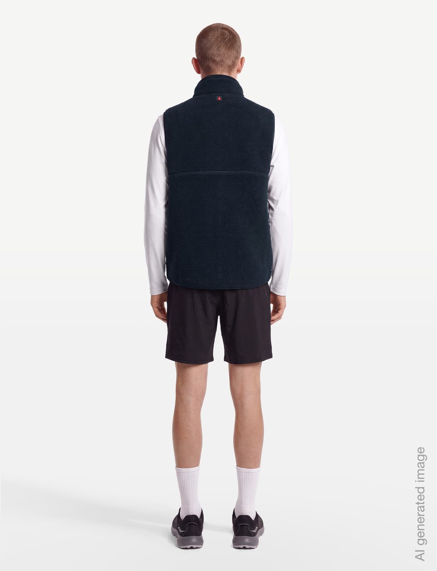 Musto - M COVE DEEP PILE FLEECE VEST - fleece & midlayer - navy - 4