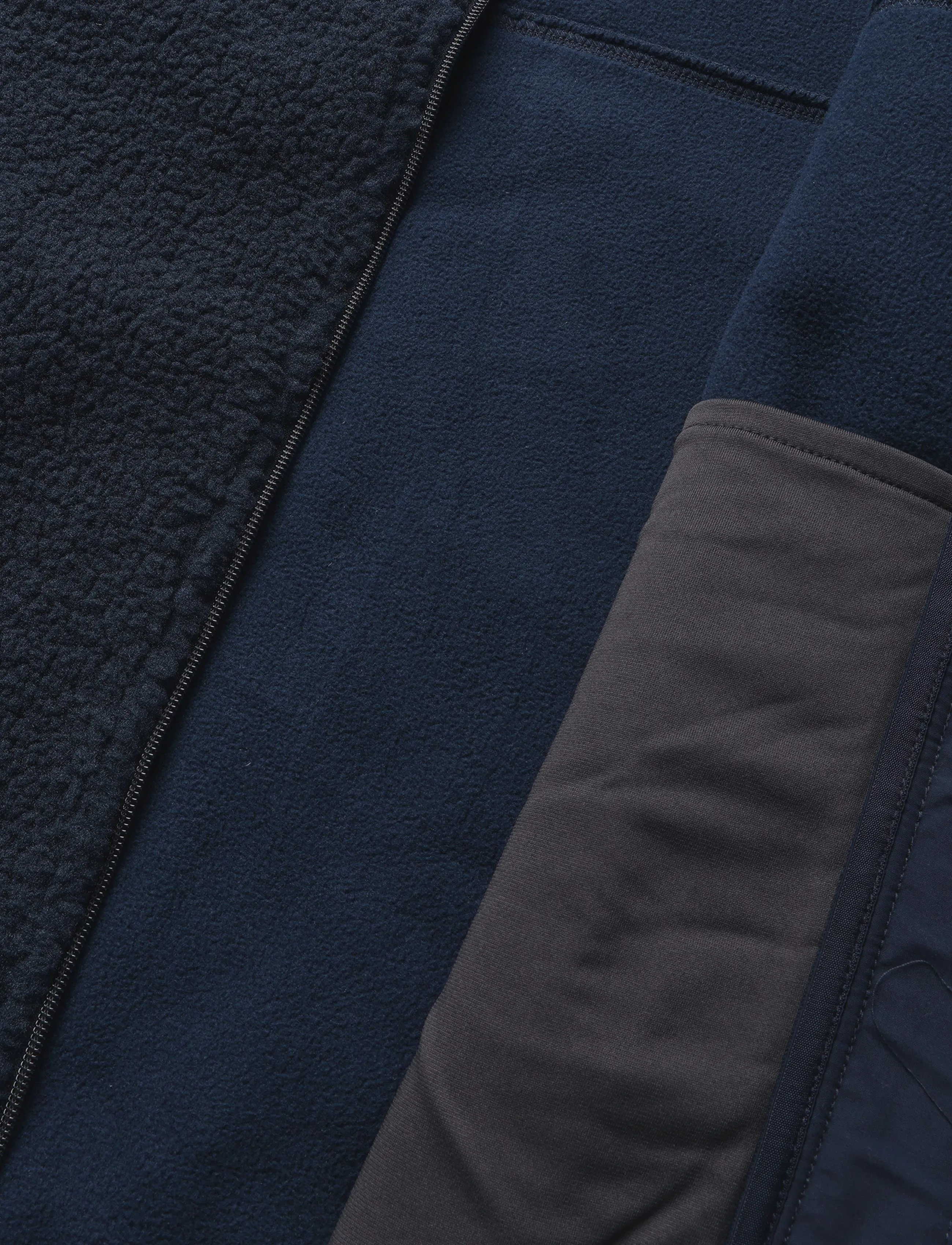 Musto - M COVE DEEP PILE FLEECE VEST - autumn savings - navy - 4