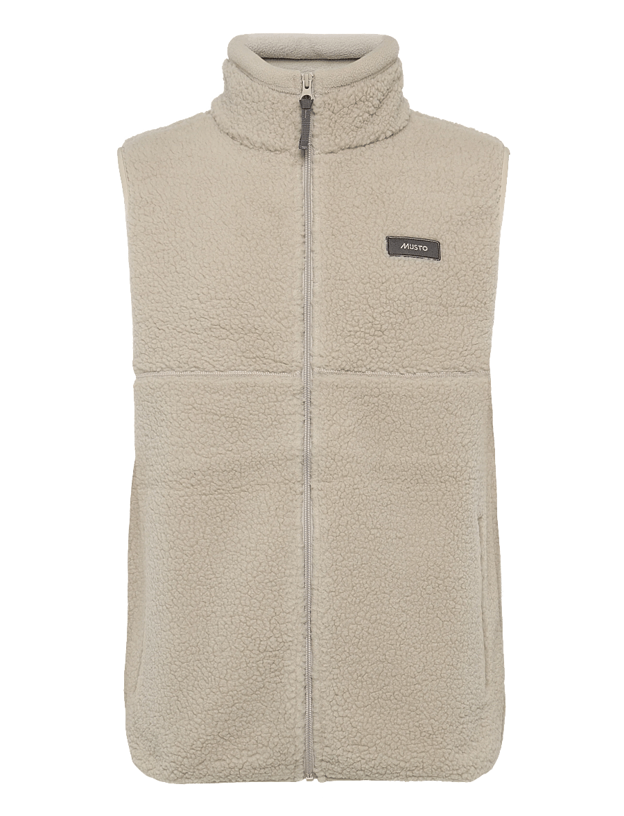 Musto - M COVE DEEP PILE FLEECE VEST - fleece & mellanlager - pure cashmere - 0