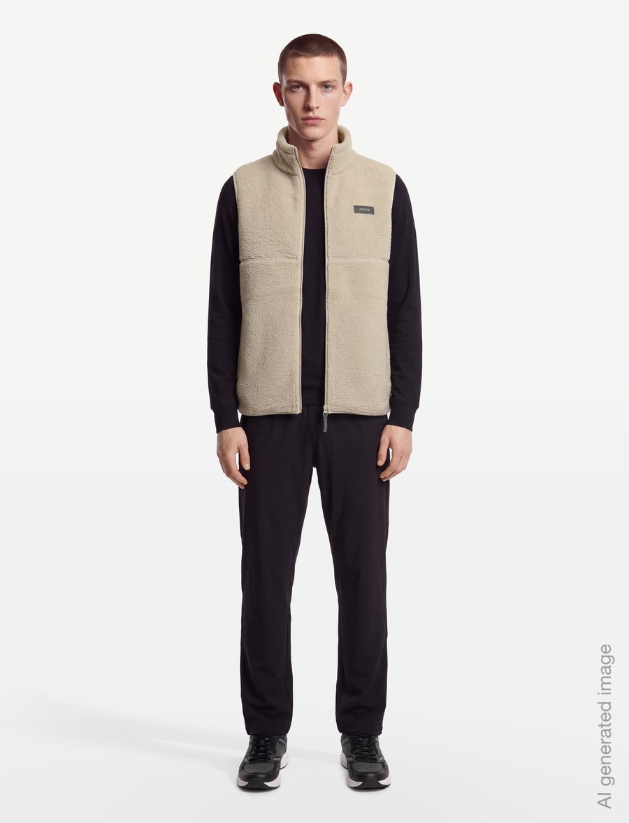 Musto - M COVE DEEP PILE FLEECE VEST - fleece og mellemlag - pure cashmere - 0