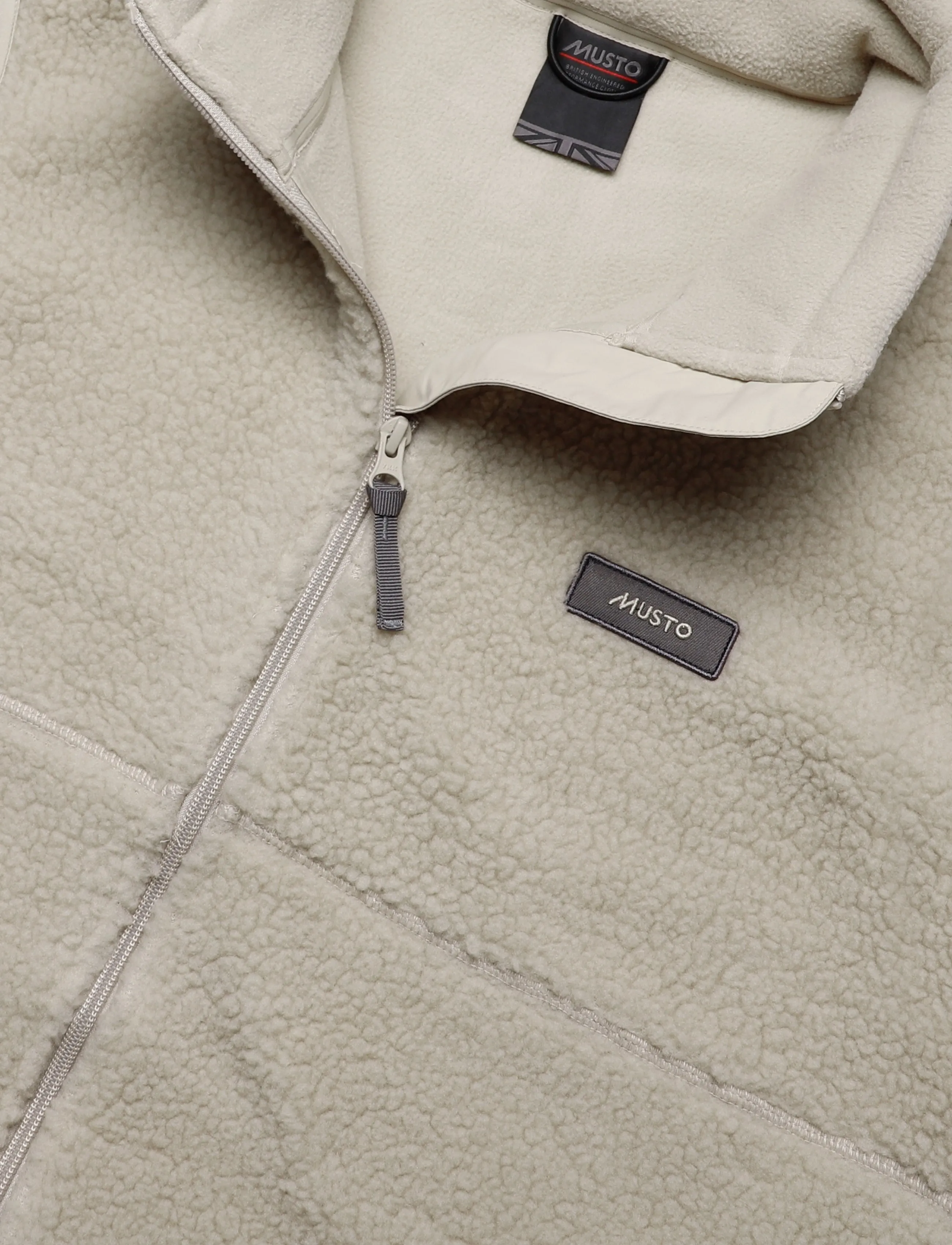 Musto - M COVE DEEP PILE FLEECE VEST - fleece & mellanlager - pure cashmere - 2