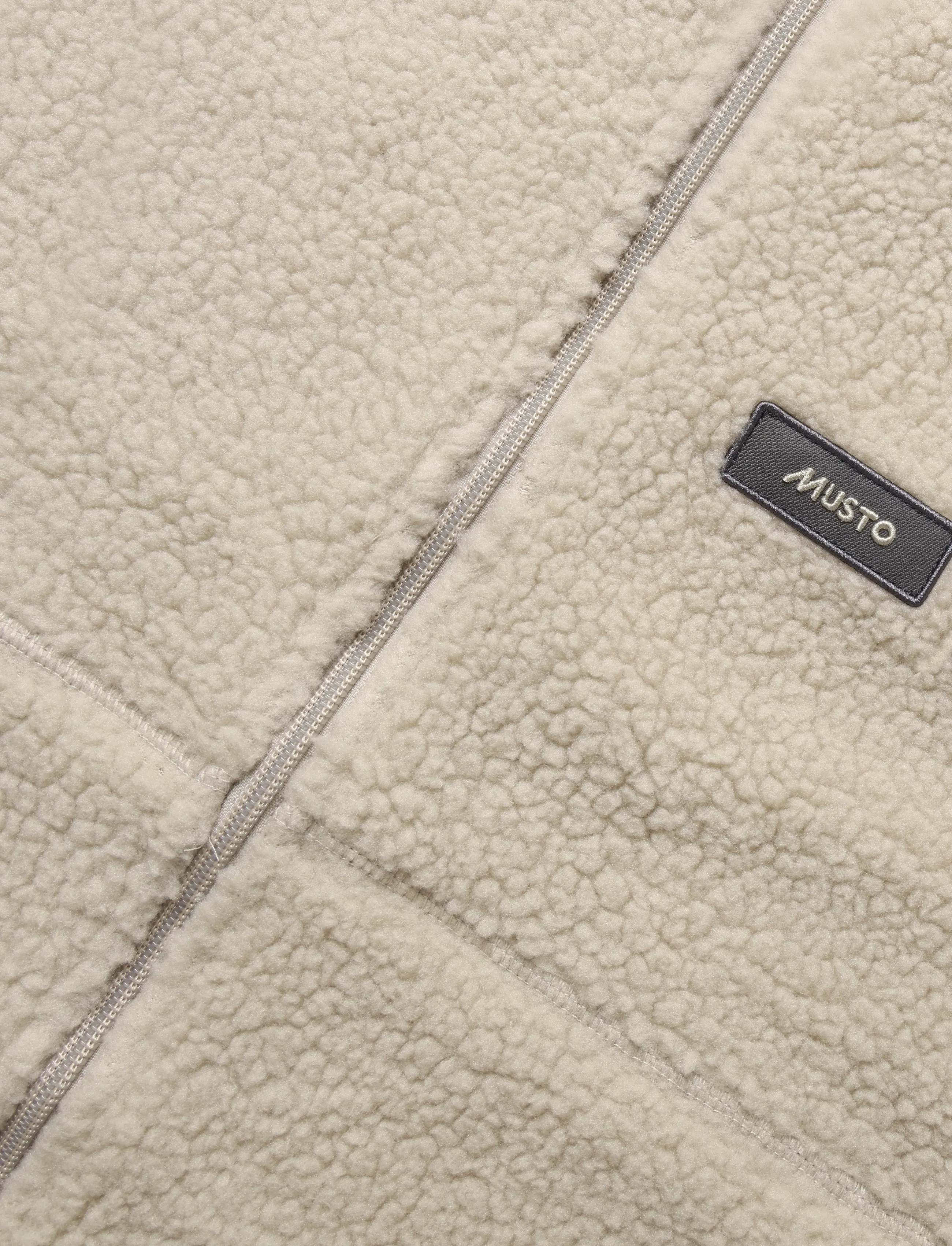 Musto - M COVE DEEP PILE FLEECE VEST - fleece & mellanlager - pure cashmere - 3