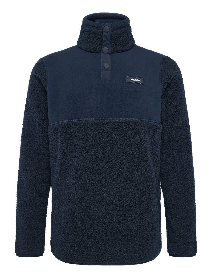 Musto - M COVE DEEP PILE FLEECE - fleece & midlayer - navy - 0