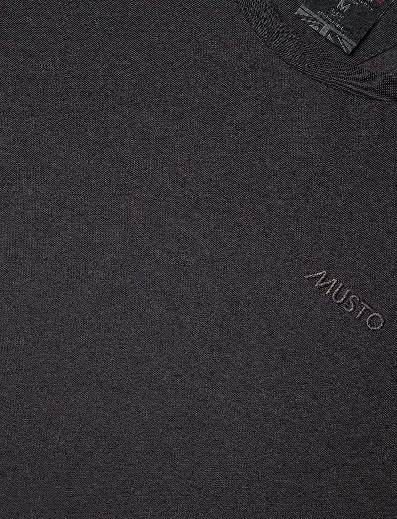 Musto - M CLASSIC LOGO TEE - tops & t-shirts - carbon - 2