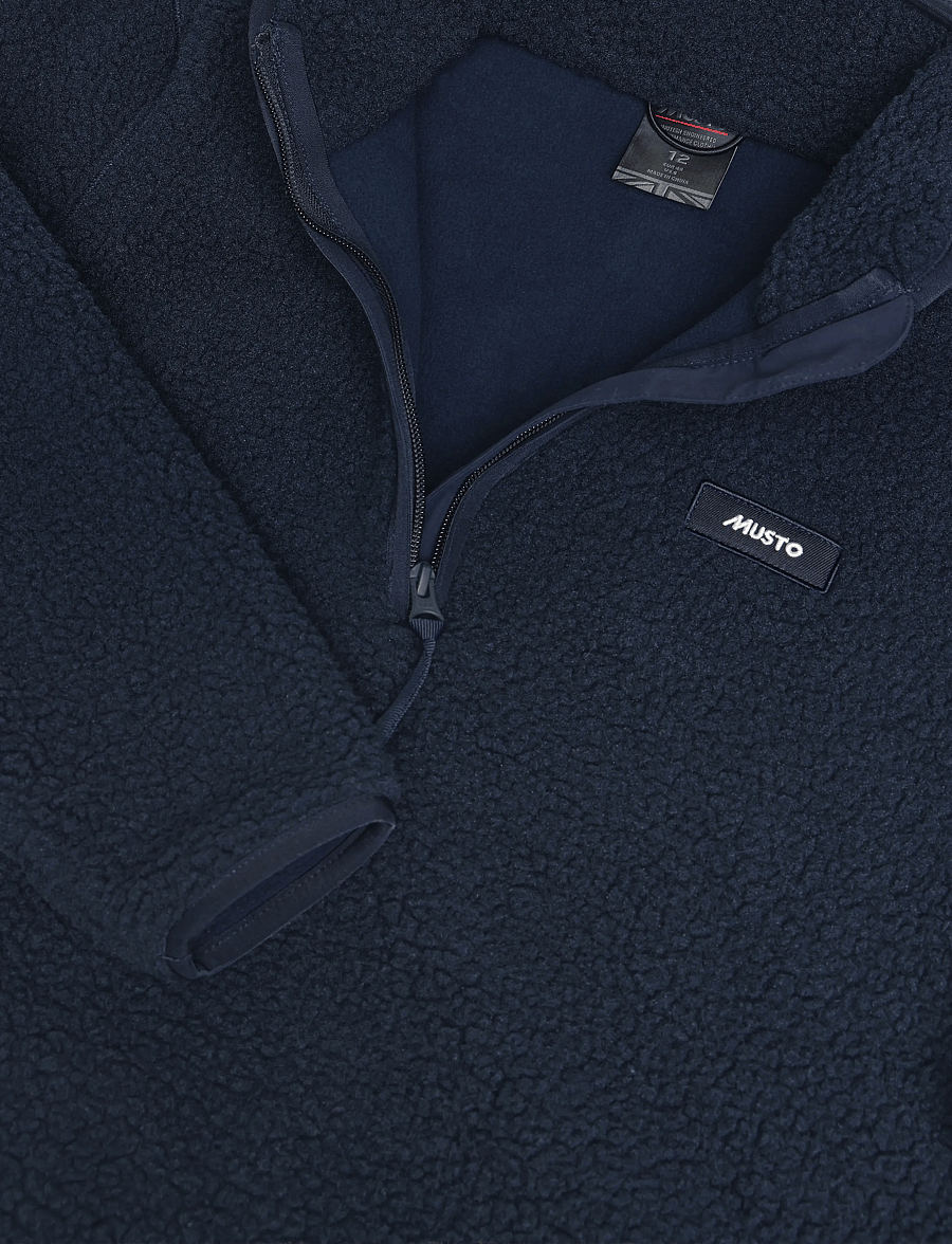 Musto - W COVE DEEP PILE FLEECE - overdele - navy - 2