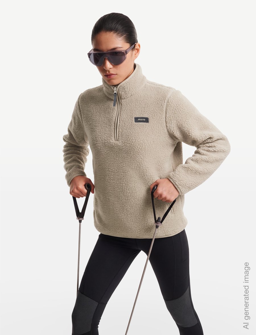 Musto - W COVE DEEP PILE FLEECE - oberteile - pure cashmere - 3