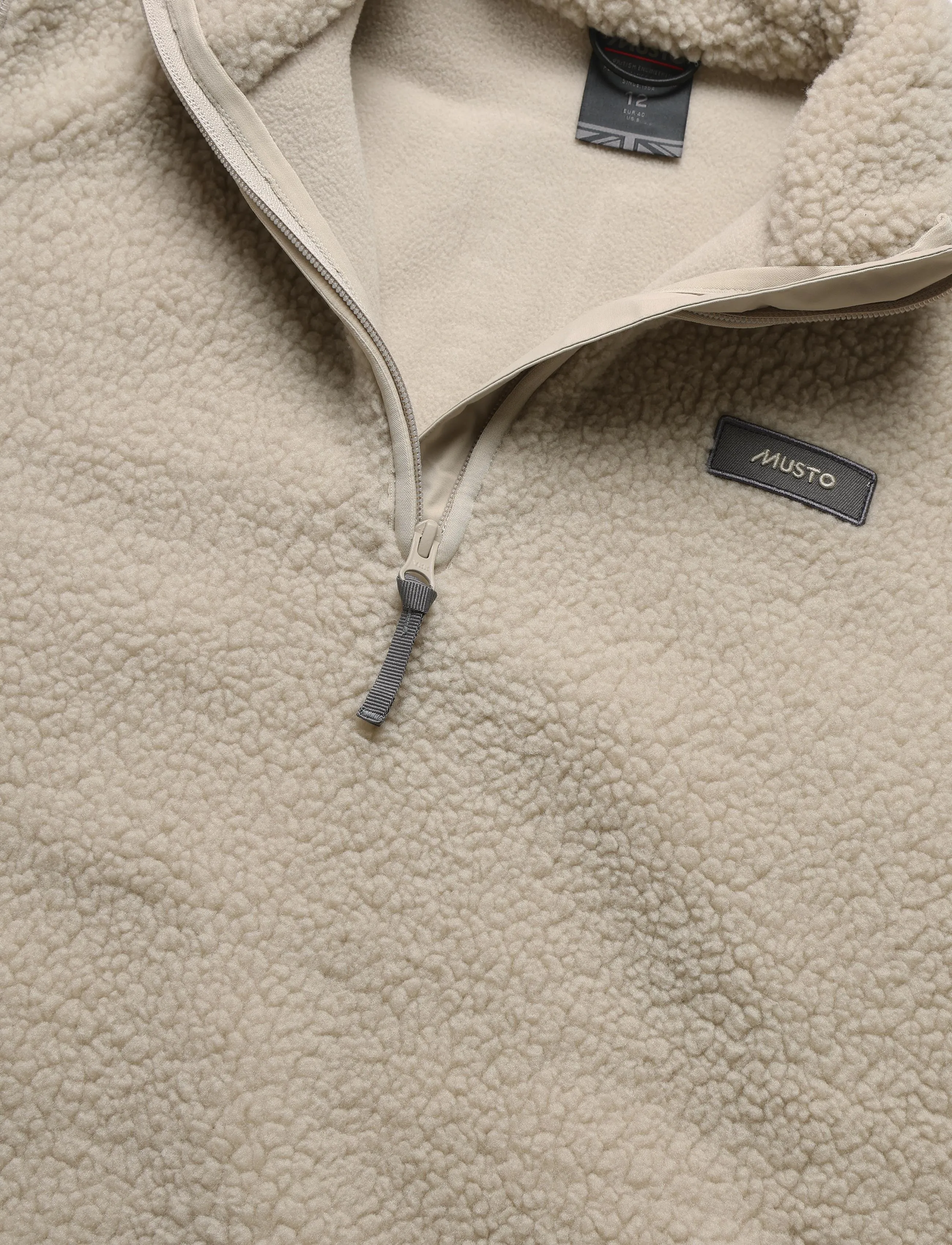 Musto - W COVE DEEP PILE FLEECE - oberteile - pure cashmere - 2