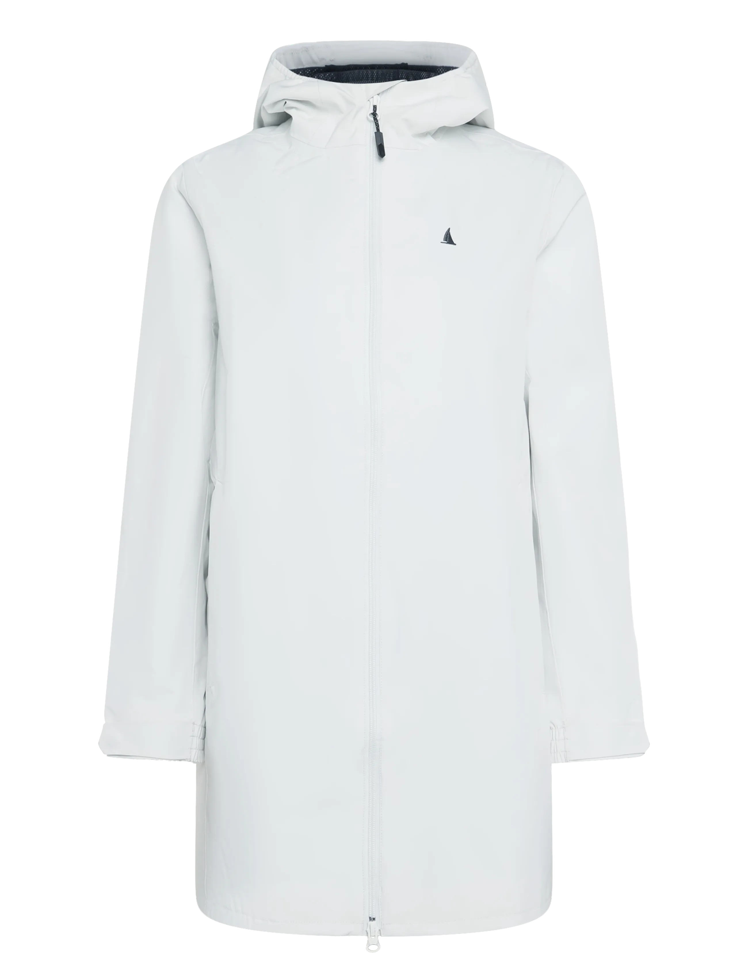 Musto W Original Long Rain Jkt, L, Sport Rainwear, Weiß - Raincoats, Frauen