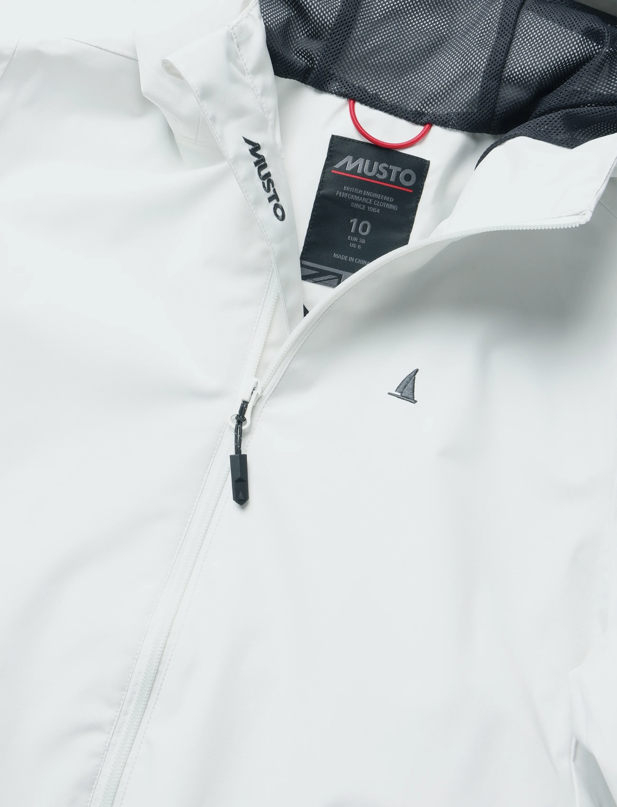 Musto - W ORIGINAL LONG RAIN JKT - outdoor - white - 2
