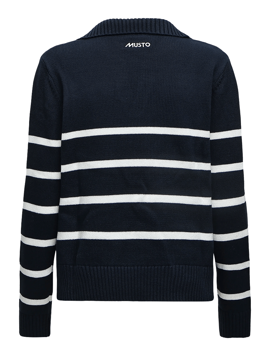 Musto - W ORIGINAL MARINE KNIT - sweatshirts - navy - 1