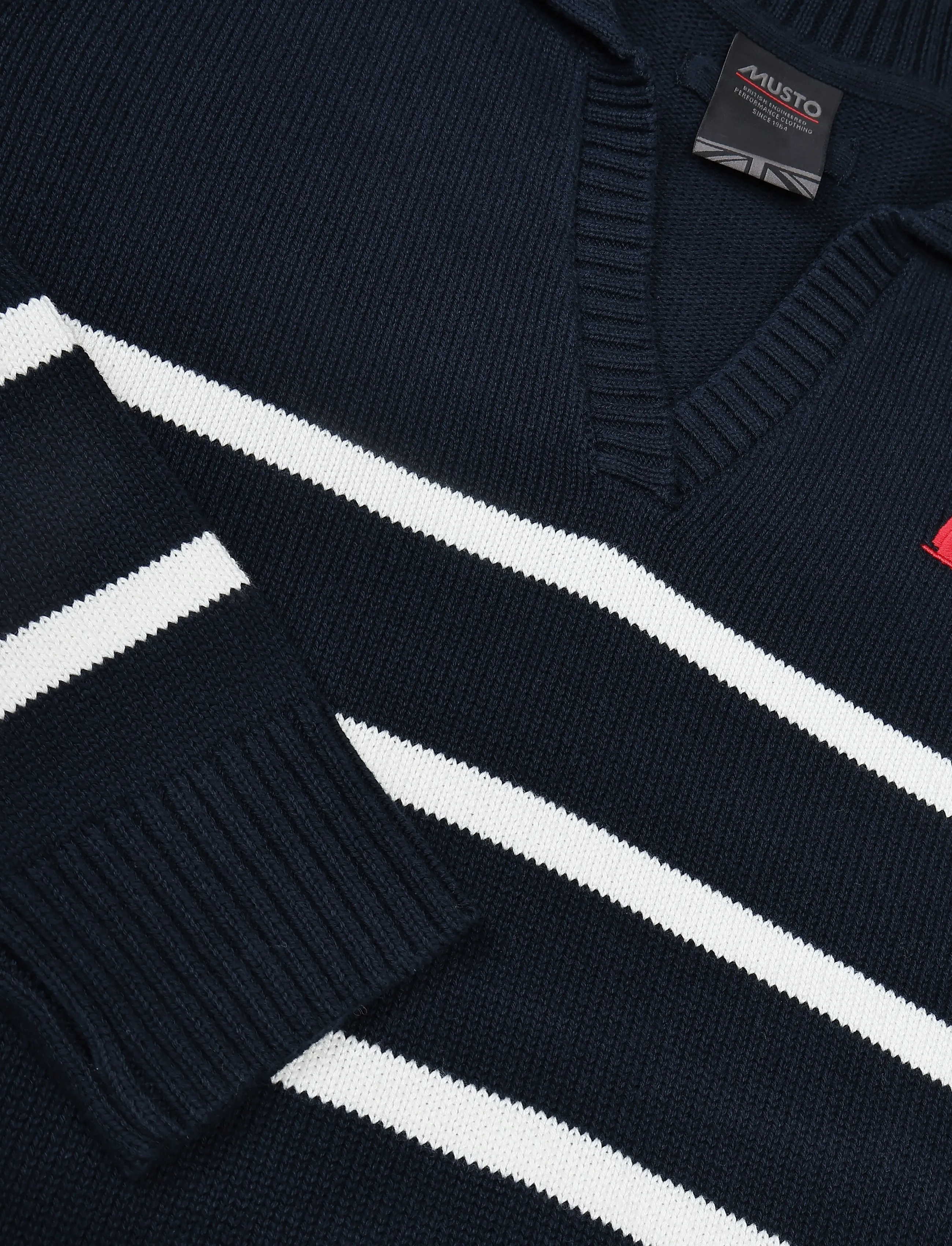 Musto - W ORIGINAL MARINE KNIT - sweatshirts - navy - 2