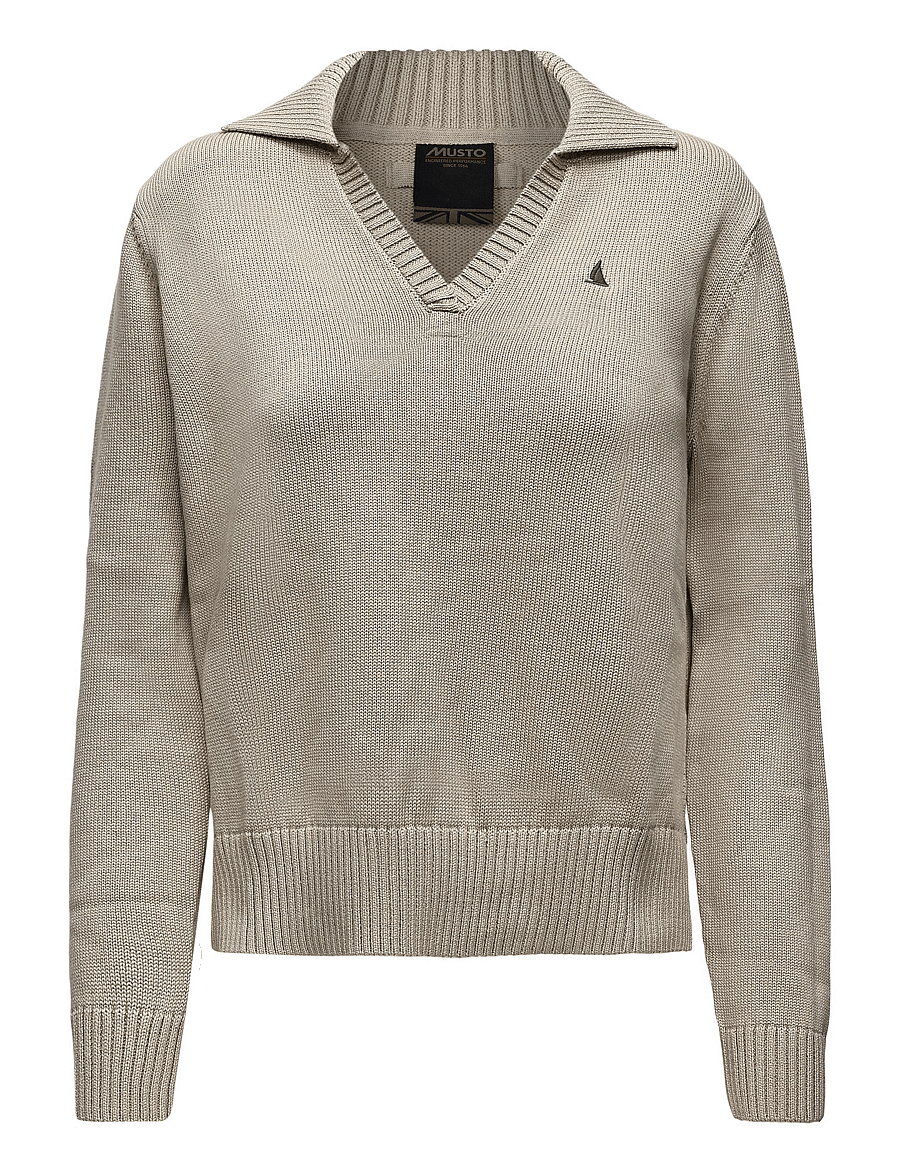 Musto - W ORIGINAL MARINE KNIT - sweatshirts - pure cashmere - 0