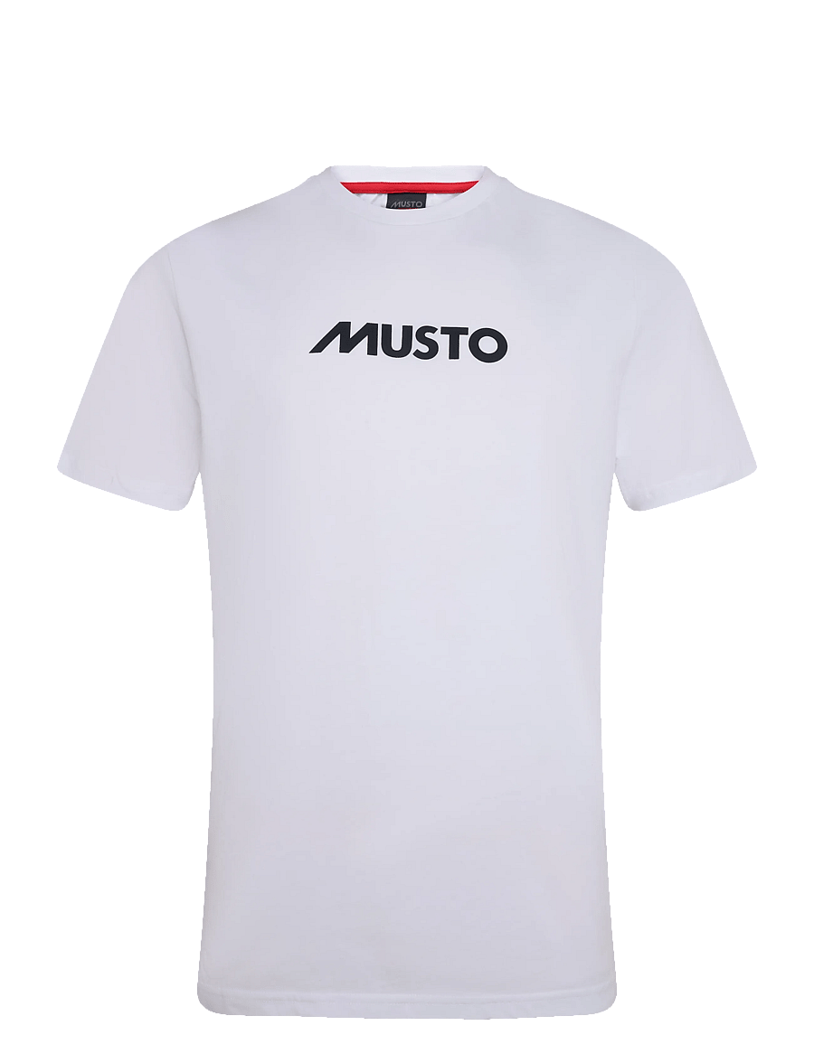 Musto - M CLASSIC SS TEE - alussärgid ja t-särgid - white - 0