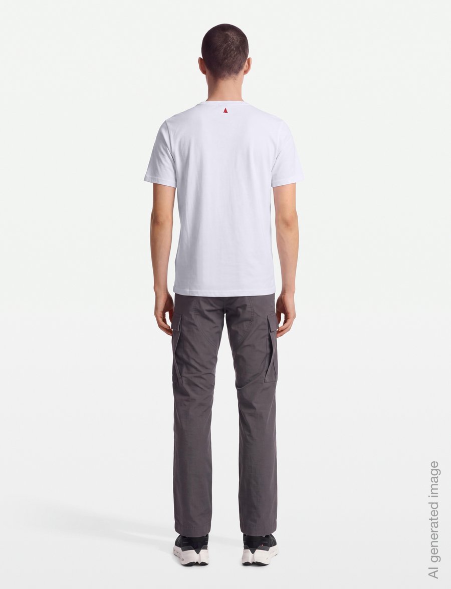 Musto - M CLASSIC SS TEE - alussärgid ja t-särgid - white - 4