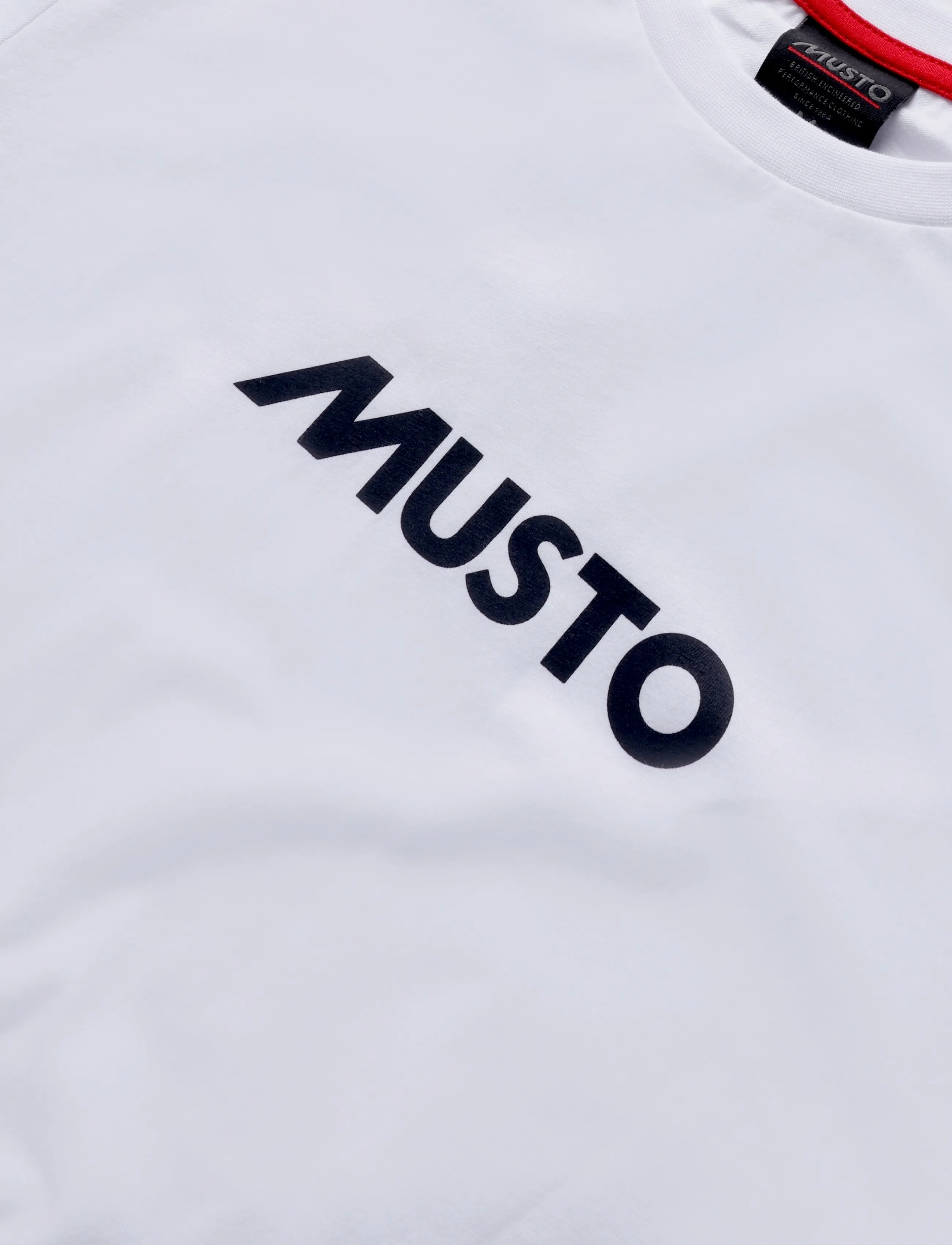 Musto - M CLASSIC SS TEE - alussärgid ja t-särgid - white - 2