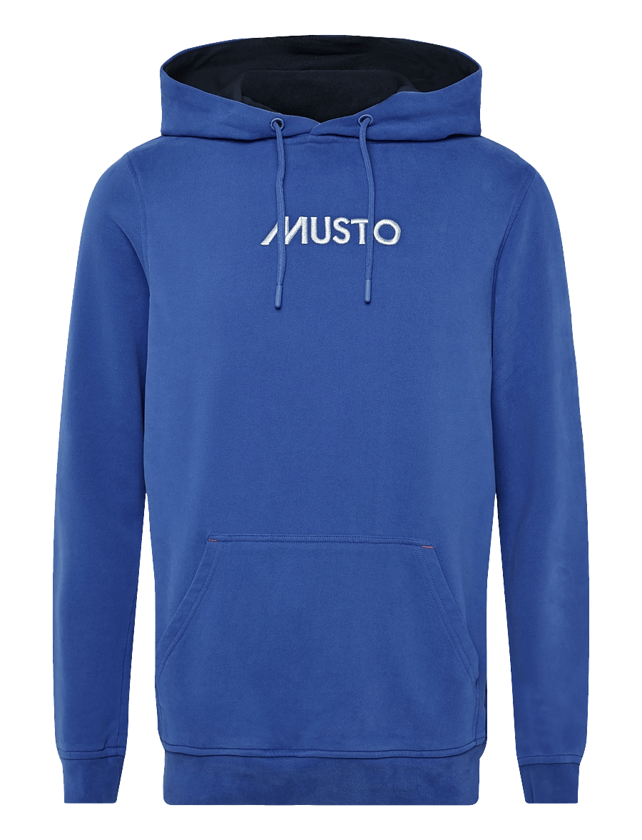 Musto - M CLASSIC HOODIE - sweatshirts - mazarine bl - 0